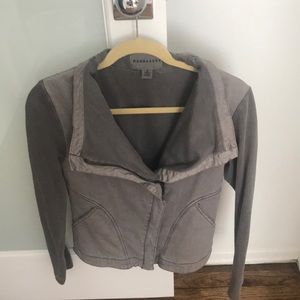 NEVER WORN- Anthropologie zip up moto jacket